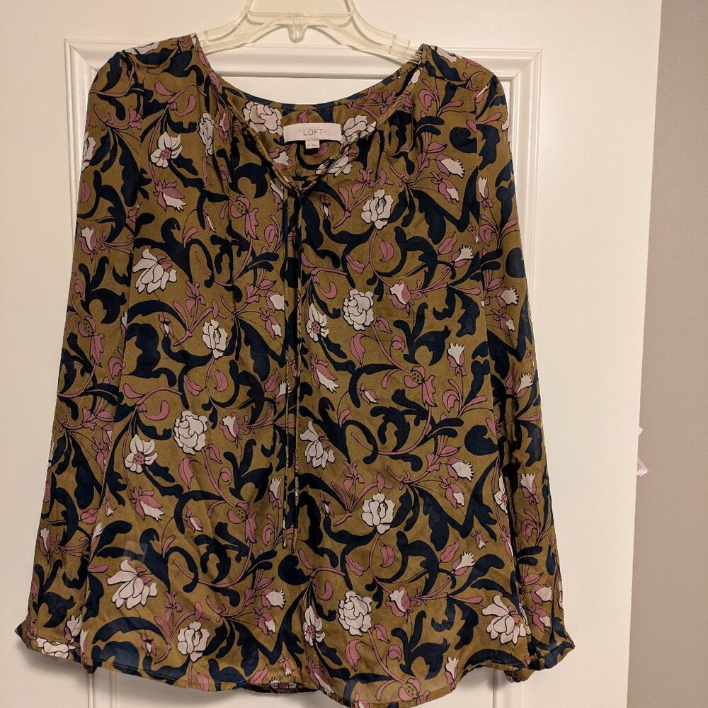 Ann Taylor Loft Womens Blouse